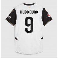 Valencia Hugo Duro #9 Hjemmebanetrøje 2024-25 Kortærmet